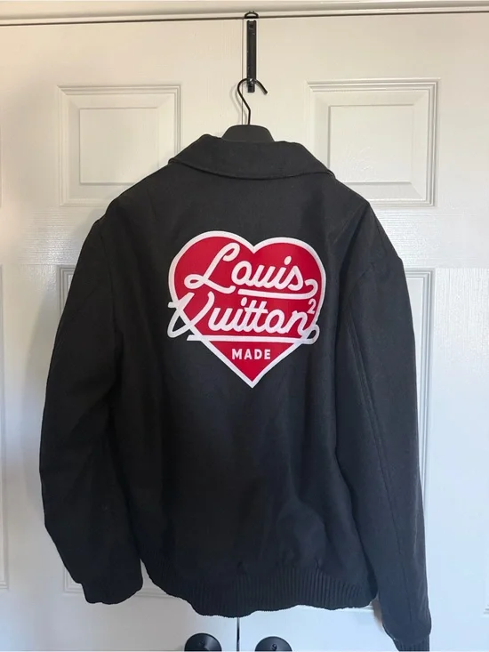 Louis Vuitton x Nigo Reversible Black Jacket