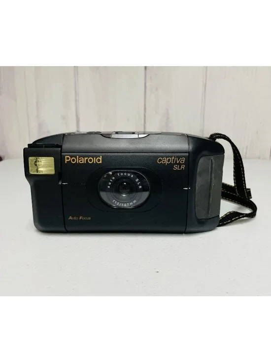 Vintage Polaroid Captiva SLR Instant 95 Film Camera Auto Focus