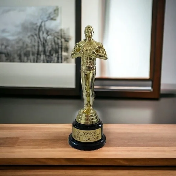 Hollywood Best Doctor Award Figurine 7.5