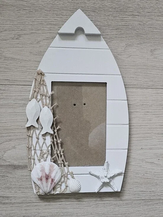 Malden Nautical Boat Photo Frame – Coastal Beach House Décor