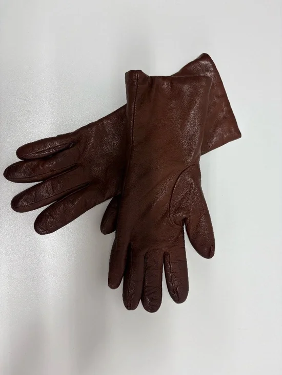 Cashmere- Lined Leather Gloves For Women - Size 8‎ - New in Bag.