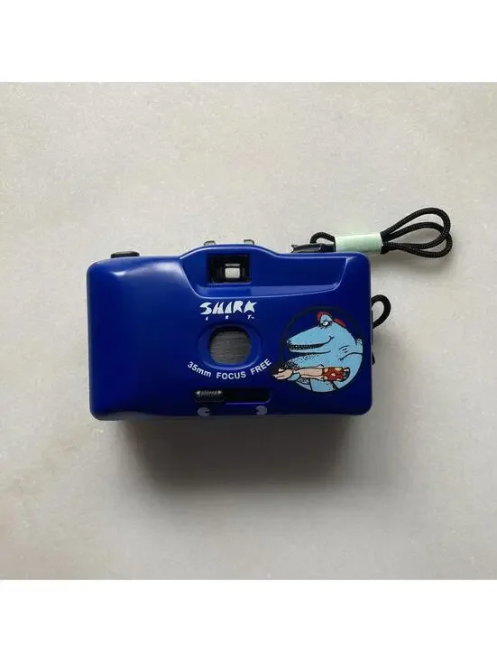 Working Japanese Shark 35mm Film Toy Camera Novelty Gift