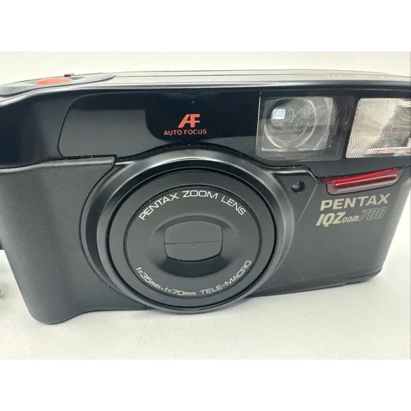 Pentax IQZoom 700 35mm Point & Shoot Film Camera As Is Not Tested