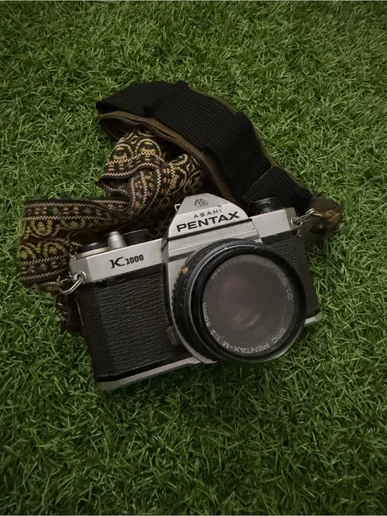 Asahi Pentax K1000 Classic Film Camera with strap