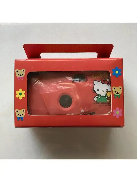 Japanese Hello Kitty 35mm Film Toy Camera Sanrio Novelty Gift