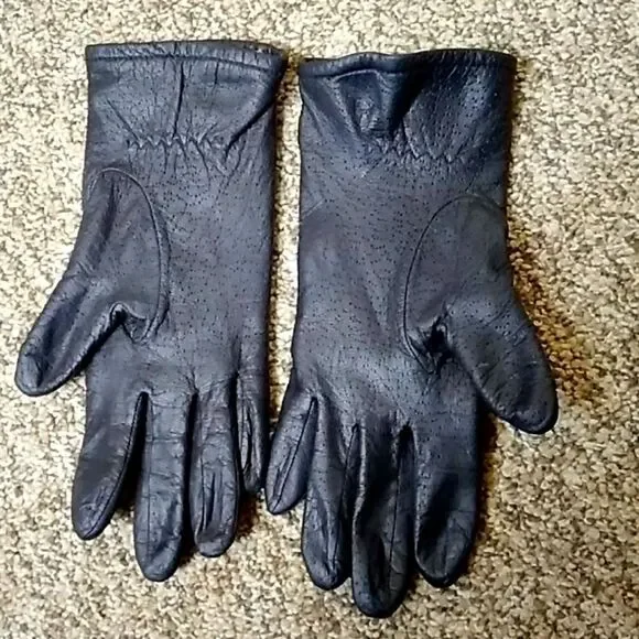 Fownes VTG Gloves Lining Genuine Leather Size 6,5