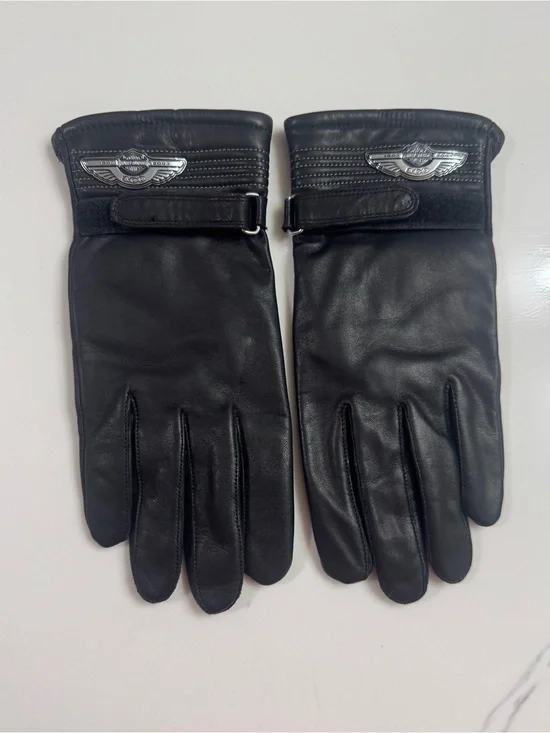 Harley-Davidson 100th Anniversary 2003 Women’s LeatherGloves L 97102-03VW