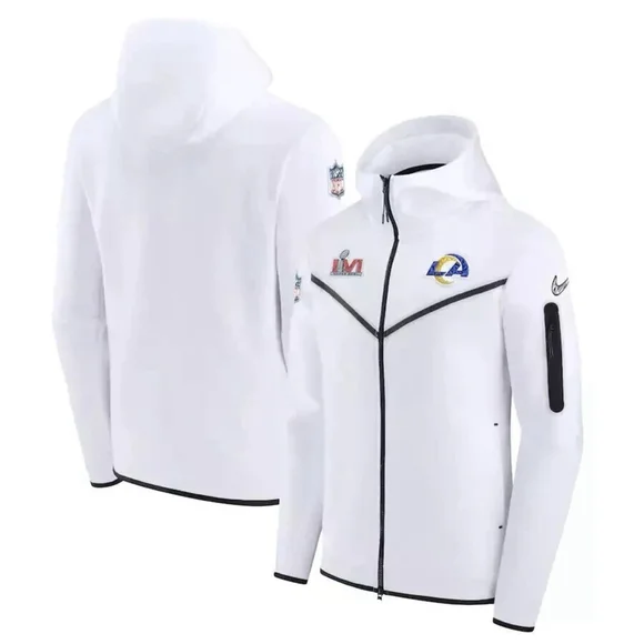 Los Angeles Rams Nike Super Bowl LVI Bound Diamond Collection Full-Zip Jacket
