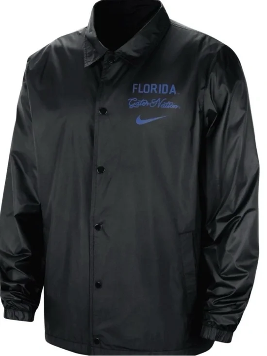 Nike Men’s Black Florida Gators Windbreaker Jacket Size XL