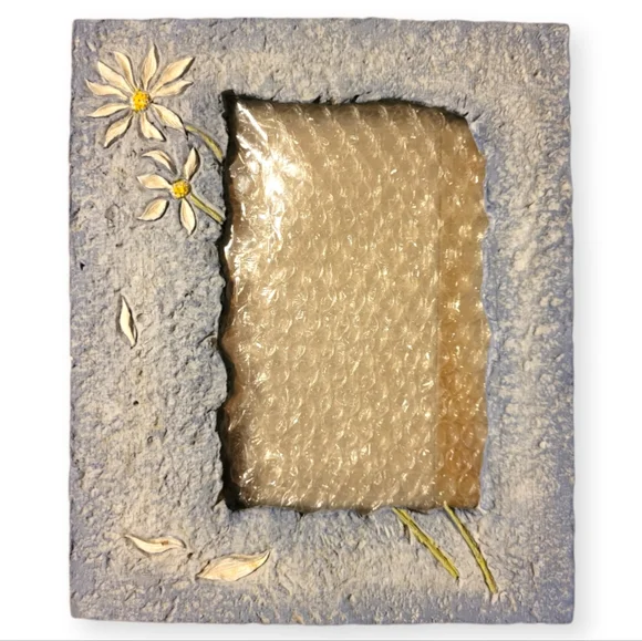 Vtg Frame Newell Rubbermaid Blue Sky Flowers Daisy 5.5