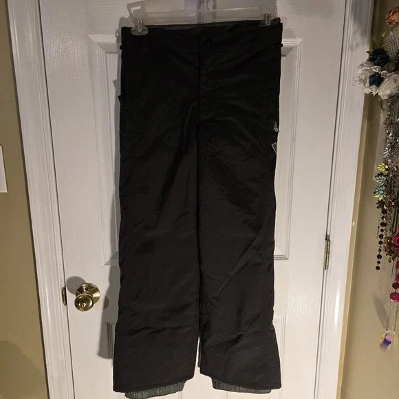 Burton DryRide Snowboard Pants Mens Small Black Cargo Ski Winter‎ Pants Sz 14/16