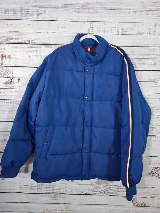 U.S. POLO ASSN. Men's Stripe Puffer jacket men's 3XL