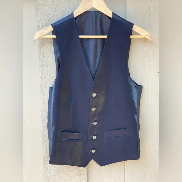 Corneliani Vest Navy‎ Blue