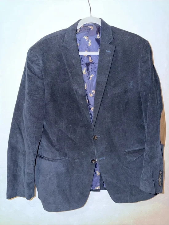 Ralph Lauren Men's Dark Navy Corduroy Sport Coat