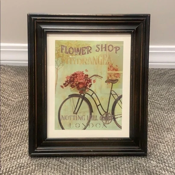 Flower Shop Framed Photo (11x13)