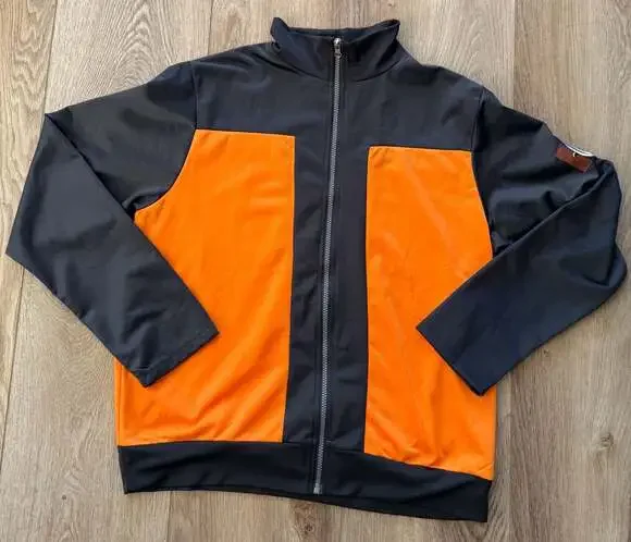 Naruto Shippuden Uzumaki Naruto Character Cosplay Zip-Up Jacket