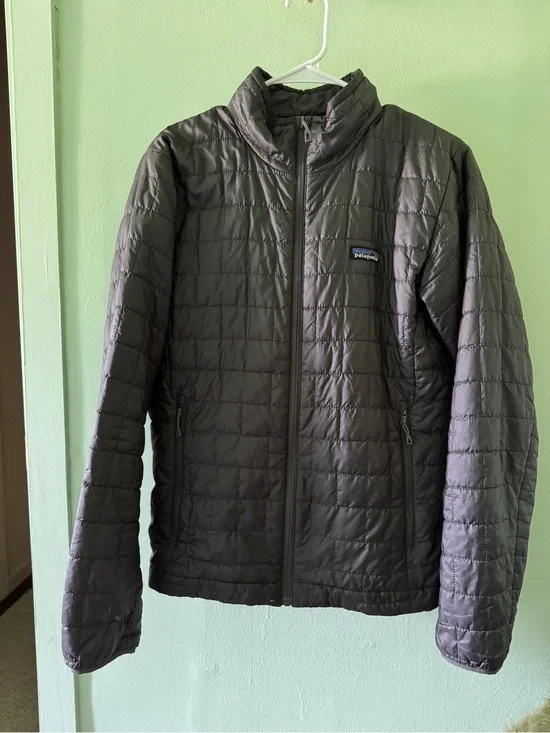 Patagonia Quilted Packable Jacket - Charcoal