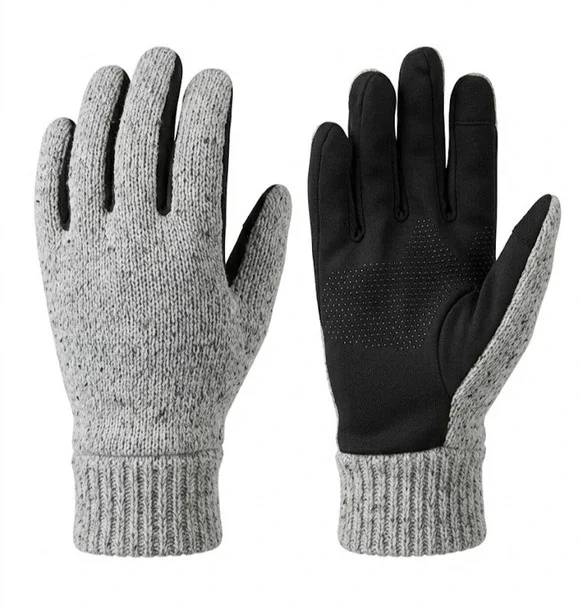 New Gerry Women's Cold Weather All-Activity Gloves - Grey Size M/L - Touchscreen