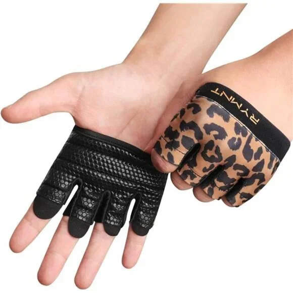 Minimal Workout Gloves,Short Micro Weight Lifting Gloves Grip Pads with Full