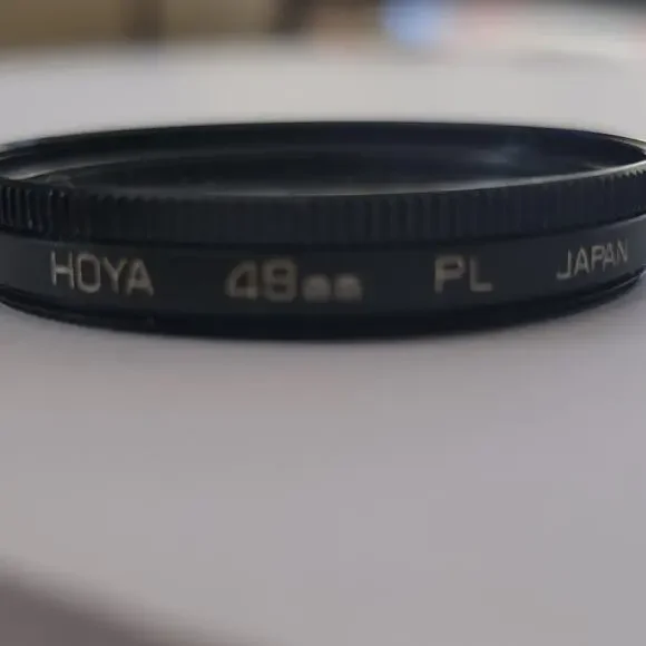 Hoya 49mm PL Polarizing Filter Non-Reflex Camera Lens Black Japan Photography