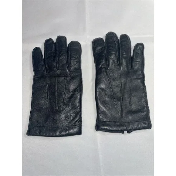 Vintage‎ Thinsulate WPL8931  Women Large Winter Weather Driving Gloves Black