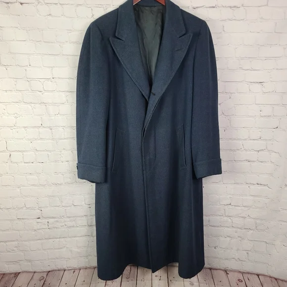 Hart Schaffner& Marx for Klopfenstein's Seattle. Men's Wool Over Coat.