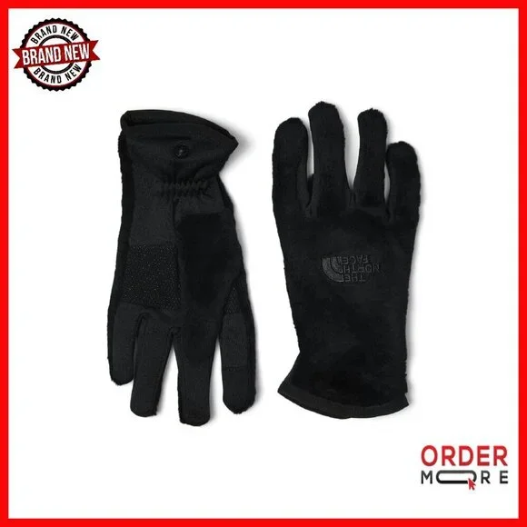 Women's Fleece Touchscreen Gloves with Silicone Grippers, Warm Winter Wear