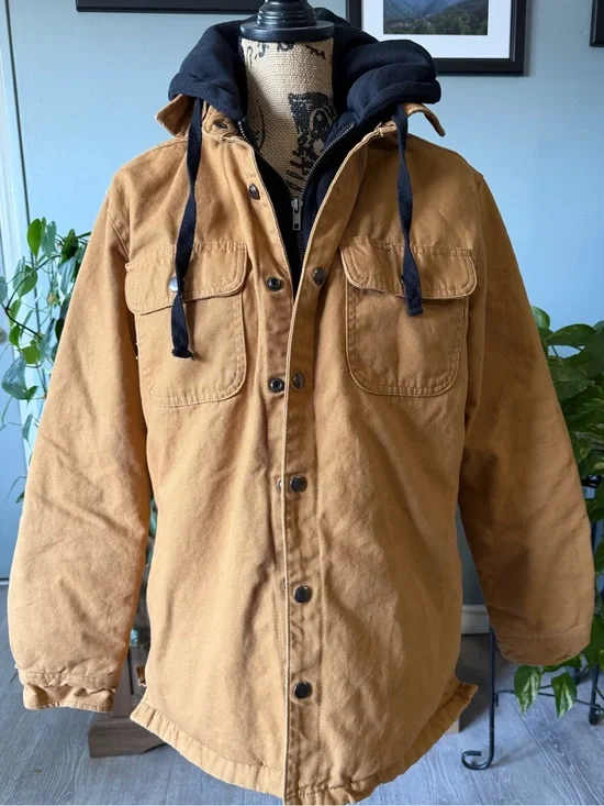 Men’s Berkley Jensen Canvas Jacket, Size M.