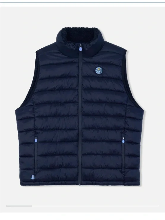 EUC Goat USA S Men's Dark Navy Puffer Vest