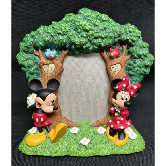 Disney Mickey & Minnie Mouse 3D Resin Table Top Picture Frame 7