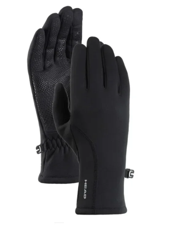 HEAD Women's Touchscreen Running Gloves Size Small Black