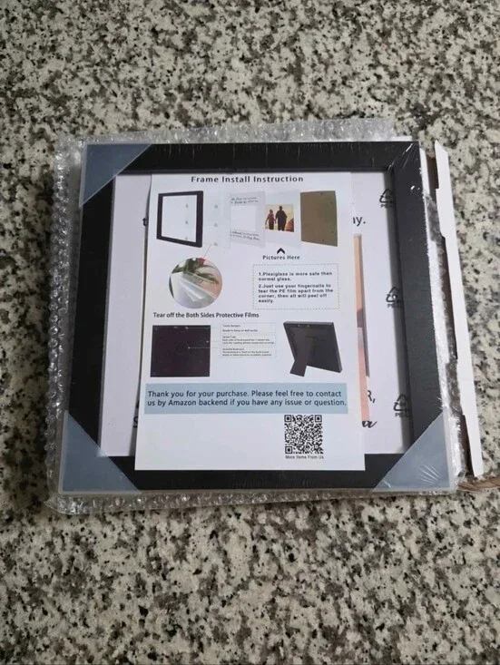 Square Black 9x9 Picutre Frame