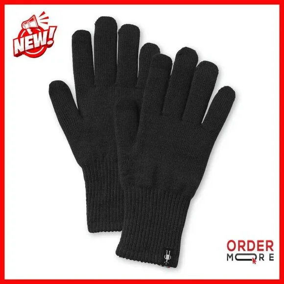 Merino Wool Touchscreen Gloves, Cold Weather Liner, Unisex Sizes
