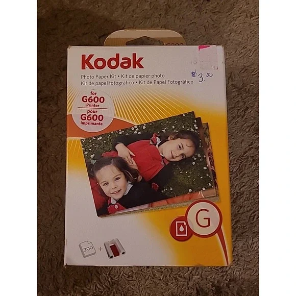 Kodak G Series Color Cartridge Photo Paper Kit  Printers Open Box Complete