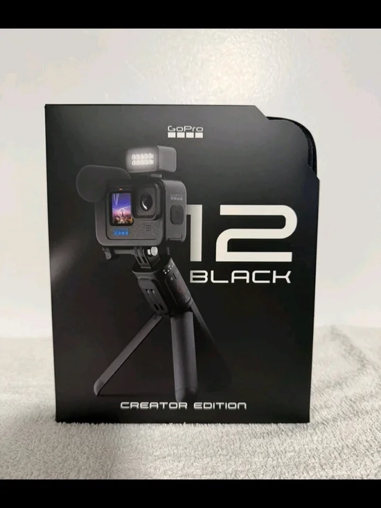 GoPro - HERO12 Black Creator Edition Action Camera - Black w/ Free SD Card