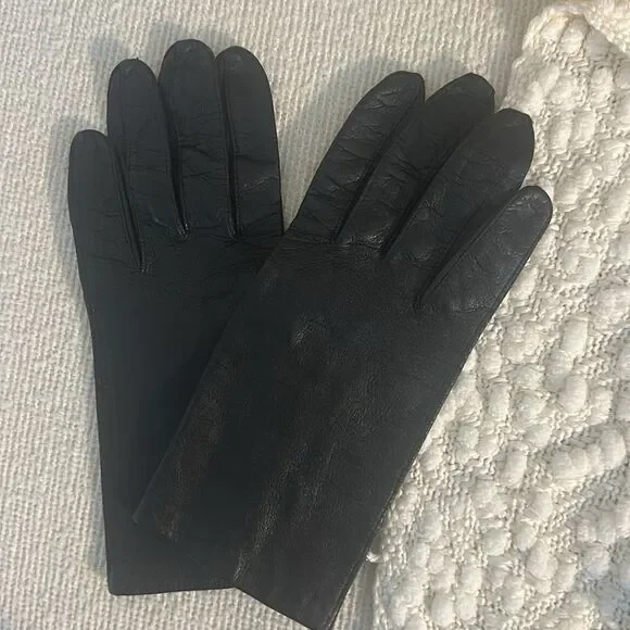 Italian Vintage Leather Women’s Gloves 7.5