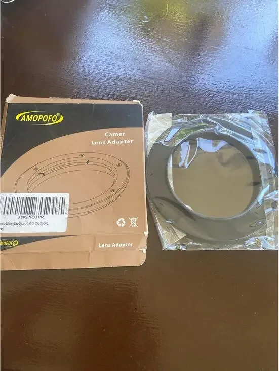 C160 camera lens adapter 77mm to 105mm step up metal step up Ring