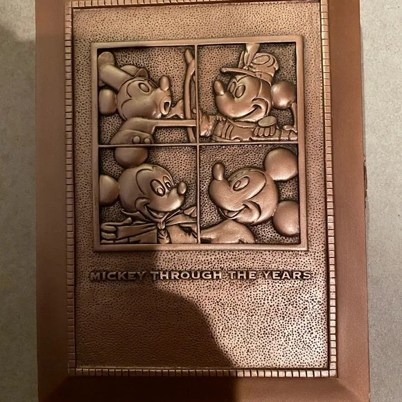 Bronze Mickey Mouse Photo frame