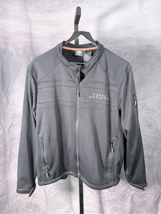 Harley-Davidson Men’s Gray Lightweight Softshell Jacket - owned by Randy Couture