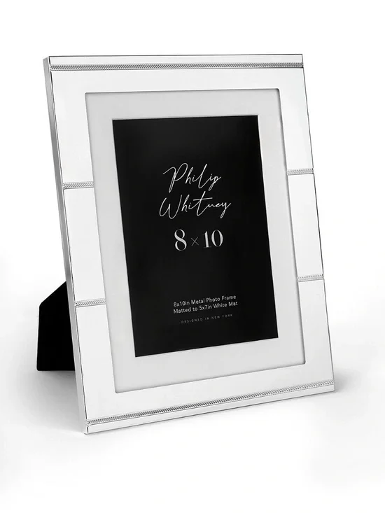 Philip Whitney 8x10 Metal Photo Frame