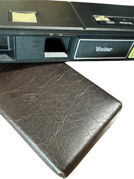 Vivitar Vintage Camera & Original Case with Brown Textured Cover