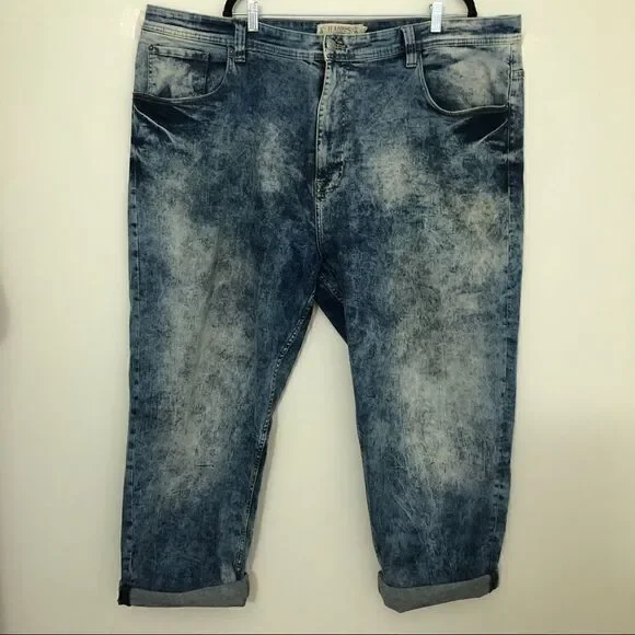 Jeanius Stone Washed Size 50 by 32 Jeans!