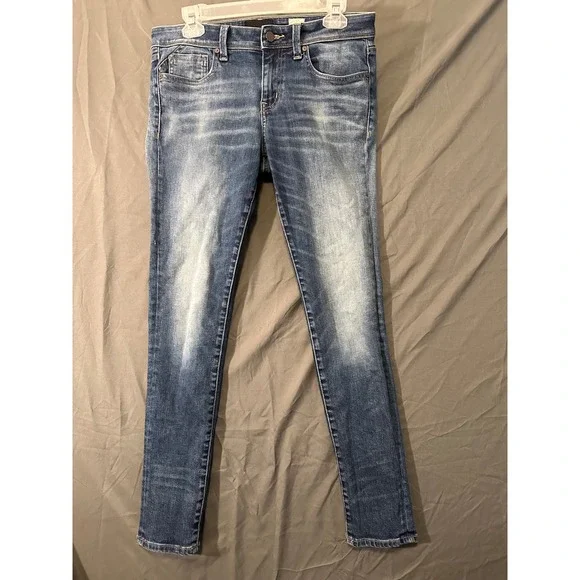 BKE Buckle Black Fit No 53 Skinny Jeans Mens 29x32‎ Candiani Italian Denim