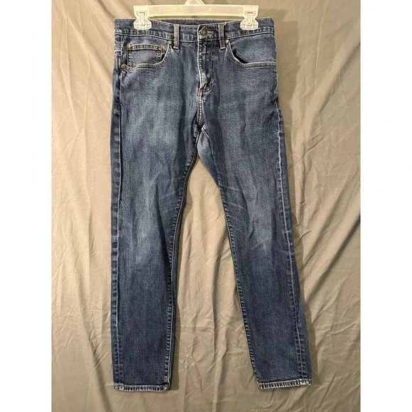 Brooks Brothers Mens Slim Fit Medium Wash Denim Jeans Blue 32 x‎ 30 Stretch