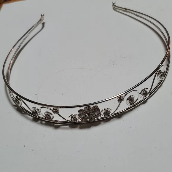 Silver tierra style headband