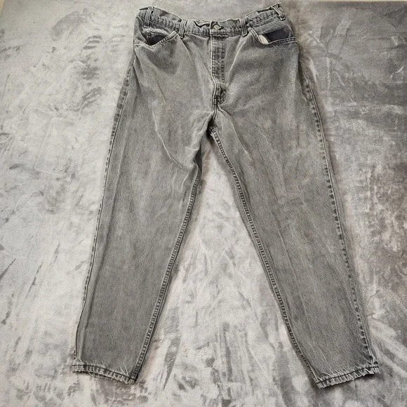 Levis 550 Jeans Mens 38x30 Black  Relaxed Fit Tapered Leg‎ Black Tab Vintage