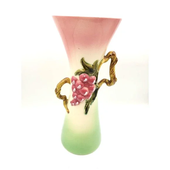 MCM Hull Pottery Tokay Grapes 12