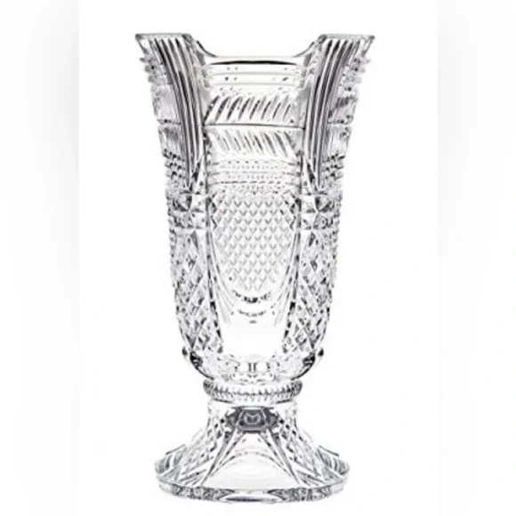 Godinger Crystal Lexington Collection Hurricane Lamp Vase