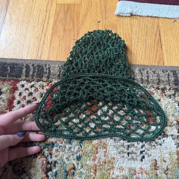 Green ren faire snood