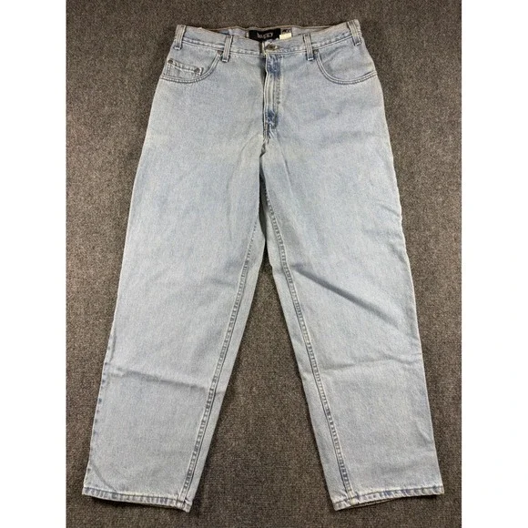 Vintage Levis SilverTab Baggy‎ Jeans 36x32 Deadstock Made USA 90s Skater Y2K NWT
